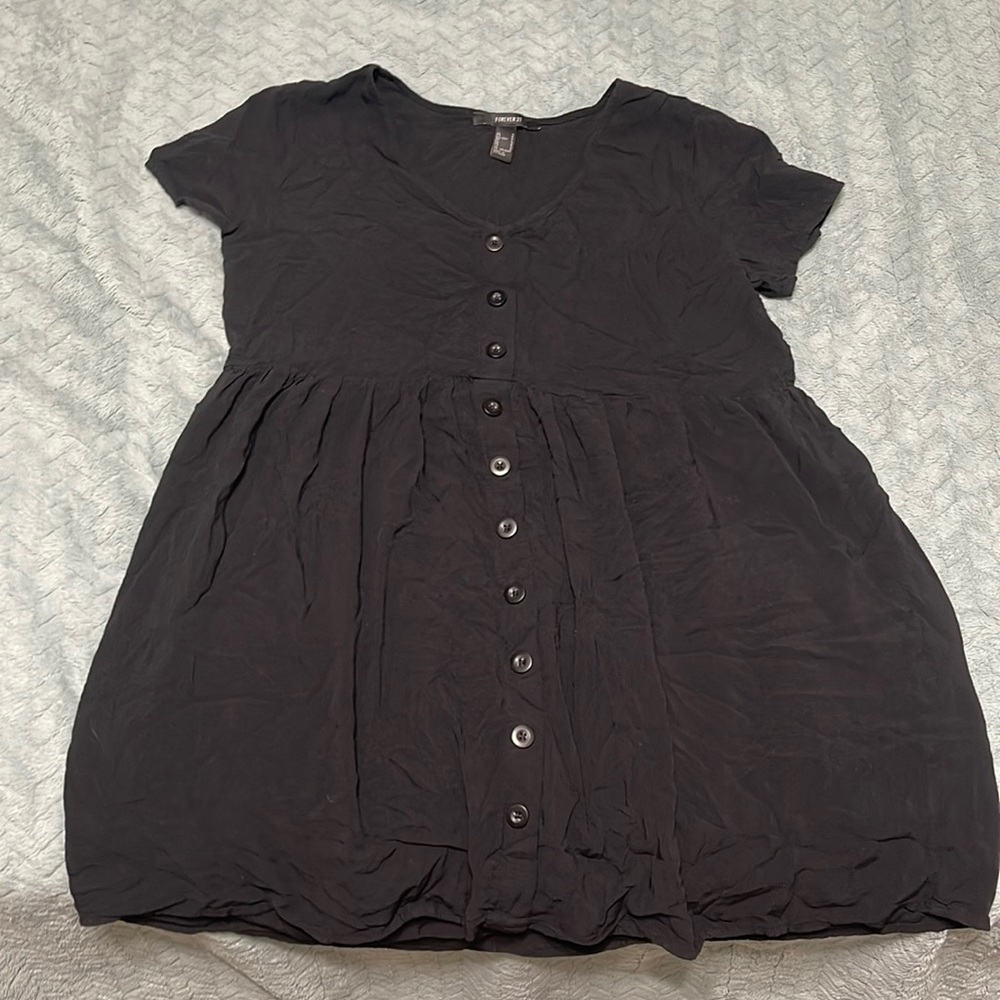 black tshirt dress
